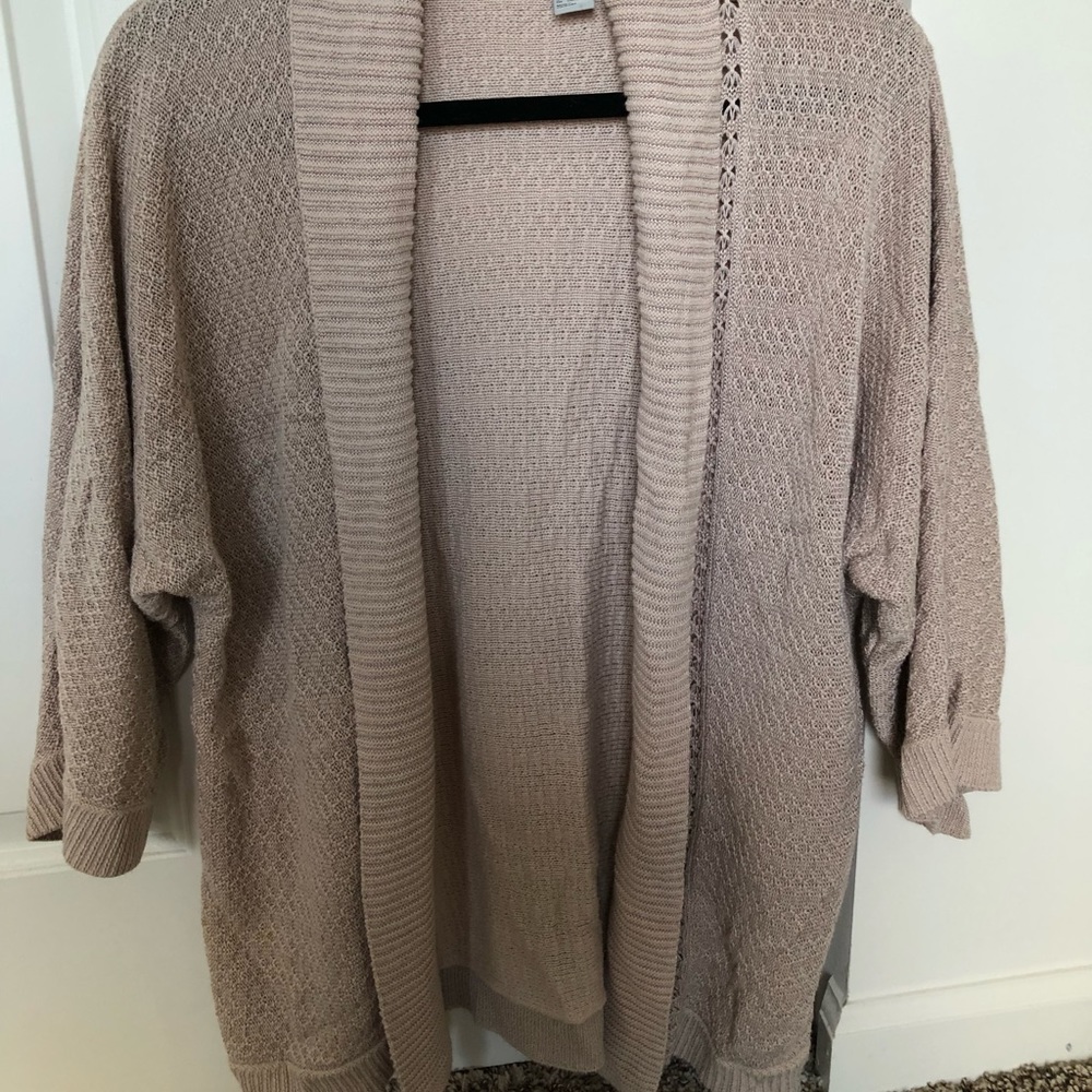 Tan Cardigan/ Sweater